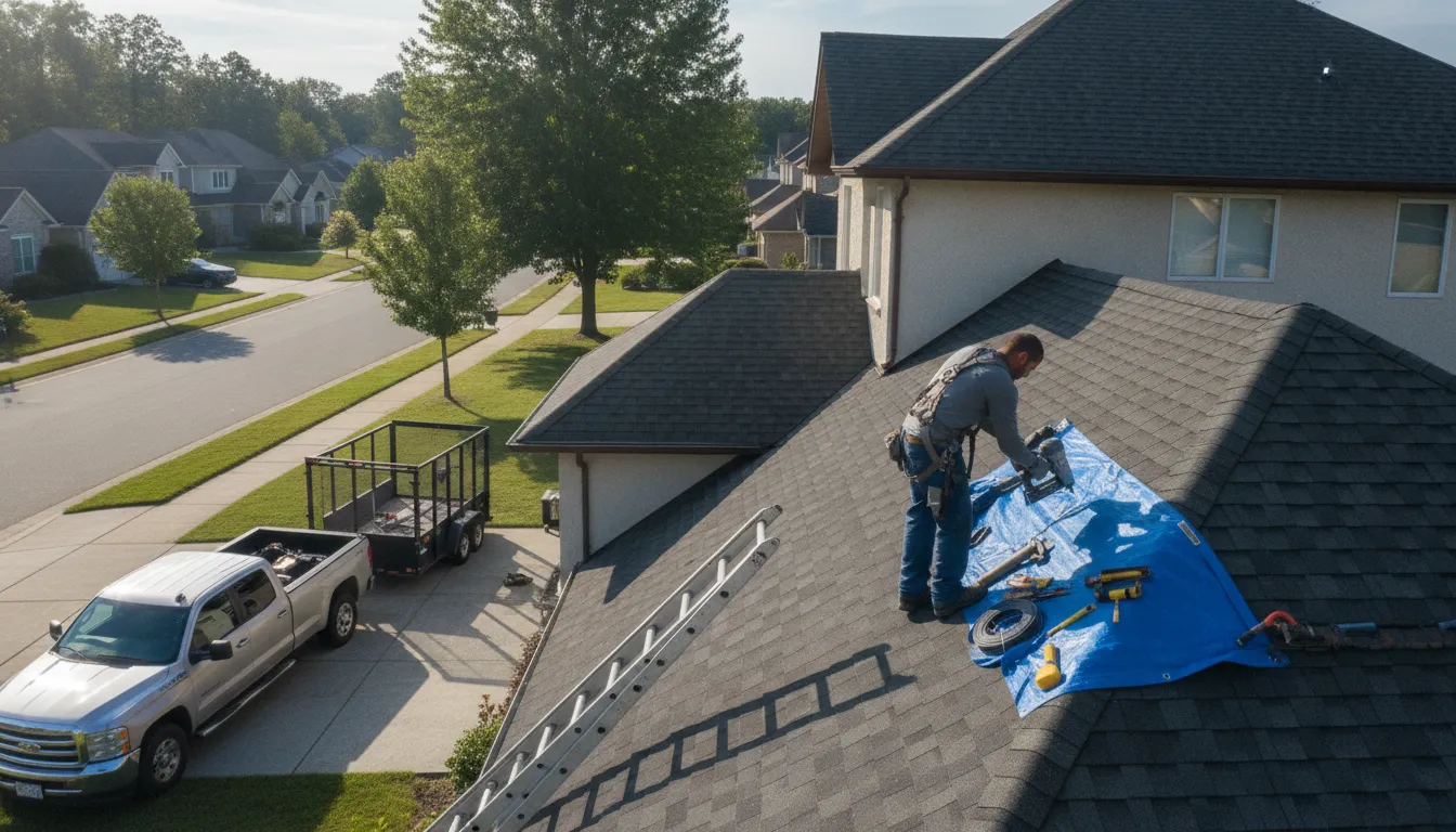 Trusted Storm Damage Roof Repair for Louisburg Homes & Businesses
